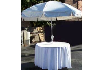 Umbrella Dining Table With Linen - 5ft (Tables - Dining) in Orlando