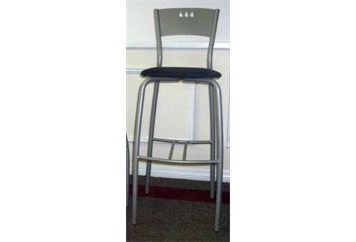 Metal Barstool with Back (Barstools) in Orlando
