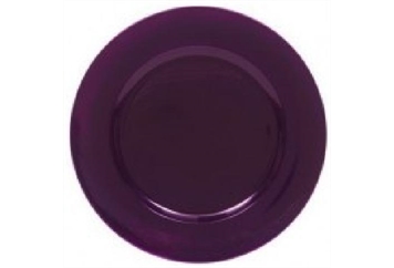 Acrylic Purple Charger Plate (Charger Plates) in Orlando