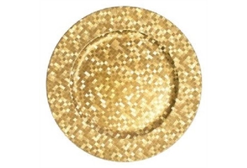Mosaic Gold Charger Plate (Charger Plates) in Orlando
