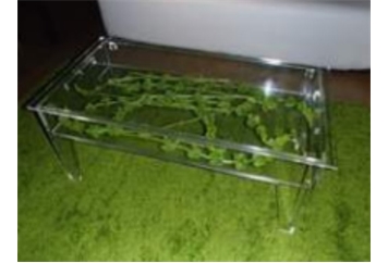 Clear Acrylic Coffee Table in Miami, Ft. Lauderdale, Palm Beach