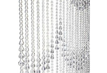 Beaded Curtains Raindrop Clear in Miami, Ft. Lauderdale, Palm Beach