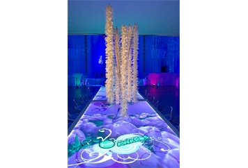 Acrylic Light Box Dining Table (Tables - Dining) in Orlando