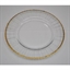 Gold Rim Glass Charger Plate in Miami, Ft. Lauderdale, Palm Beach