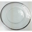 Silver Rim Glass Charger Plate in Miami, Ft. Lauderdale, Palm Beach