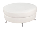 Serp Round Ottoman in Miami, Ft. Lauderdale, Palm Beach