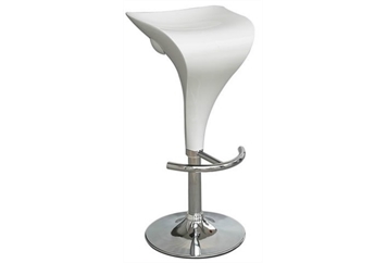 White Adjustable Barstool in Miami, Ft. Lauderdale, Palm Beach