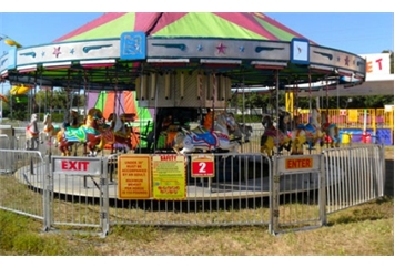 Carousel - Merry Go Round Amusement Ride (Carnival Games) in Orlando