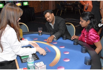 True Blue Blackjack Table Low with Dealer (Casino Games) in Orlando