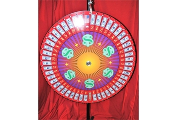True Blue Wheel of Fortune with Staff (Casino Games) in Orlando