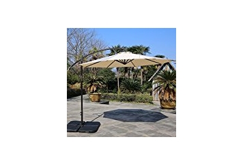 Umbrella Taupe - Large in Orlando