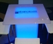 LED Acrylic Square Top Cafe Table in Miami, Ft. Lauderdale, Palm Beach