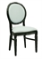 Chandelle Chair Black - Baby Blue (Chairs - Dining) in Orlando