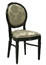 Chandelle Chair Black - Damask Taupe (Chairs - Dining) in Orlando