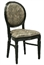 Chandelle Chair Black - Taupe Snake Skin (Chairs - Dining) in Orlando