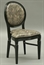 Chandelle Chair Black - Taupe Snake Skin (Chairs - Dining) in Orlando
