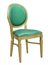 Chandelle Chair Gold - Emerald Green (Chairs - Dining) in Orlando