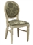 Chandelle Chair Ivory - Damask Taupe (Chairs - Dining) in Orlando