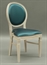 Chandelle Chair Ivory - Teal (Chairs - Dining) in Orlando