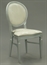 Chandelle Chair Silver - Damask Vanilla (Chairs - Dining) in Orlando