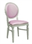 Chandelle Chair Silver - Icy Pink (Chairs - Dining) in Orlando