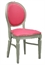 Chandelle Chair Silver - Pink (Chairs - Dining) in Orlando