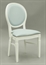Chandelle Chair White - Baby Blue (Chairs - Dining) in Orlando