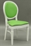 Chandelle Chair White - Green (Chairs - Dining) in Orlando