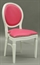 Chandelle Chair White - Pink (Chairs - Dining) in Orlando