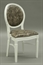 Chandelle Chair White - Taupe Snake Skin (Chairs - Dining) in Orlando