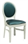 Chandelle Chair White - Teal (Chairs - Dining) in Orlando