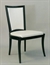 Rossa Chair Black - Silver (Chairs - Dining) in Orlando