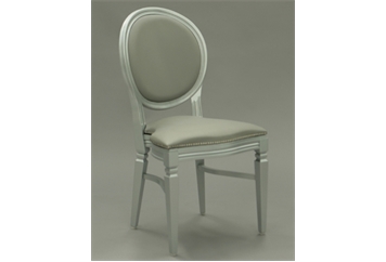 Chandelle Chair Silver - Gray (Chairs - Dining) in Orlando