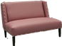 Dilano Loveseat - Dusty Rose (Loveseats) in Orlando