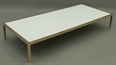 Unico Coffee Table Gold - White (Tables - Coffee) in Orlando