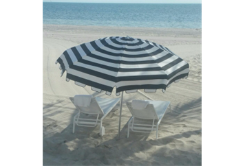 Umbrella - Black and White in Miami, Ft. Lauderdale, Palm Beach