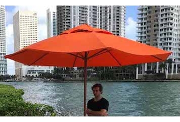 Umbrella - Orange in Miami, Ft. Lauderdale, Palm Beach