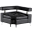 Castillian Stiletto Black Corner Sectional in Naples, Marco Island, Ft. Myers