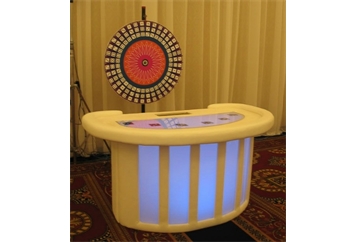 White LED Wheel of Fortune in Naples, Marco Island, Ft. Myers