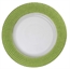 Clear Charger Plate With Lime Green Rim (Charger Plates) in Orlando